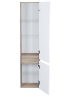 Пенал подвесной IDDIS Zodiac ZOD35A0i97 35см белый/под дерево